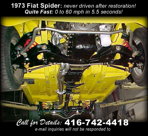 1973 Fiat Spider - For Sale