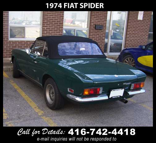 1974 Fiat Spider