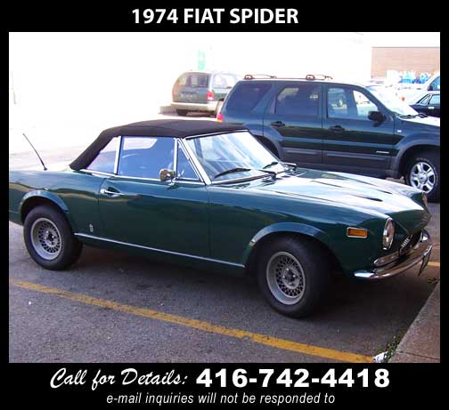 1974 Fiat Spider