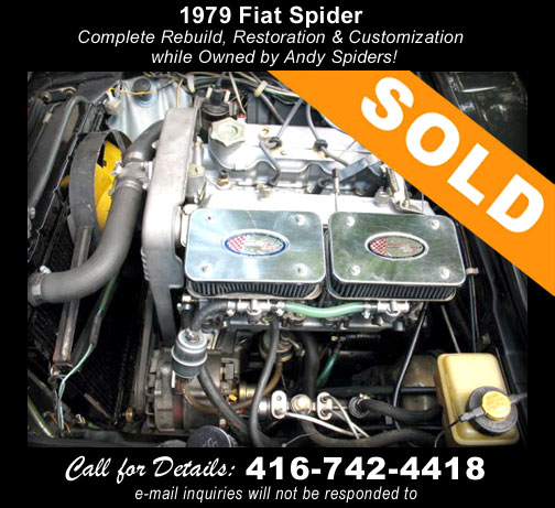 1979 Fiat Spider - For Sale