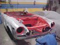 Fiat Spider Paint Preparation